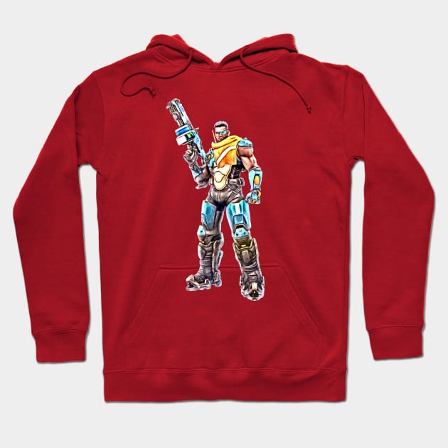 Overwatch Baptiste Hoodie by Green_Shirts